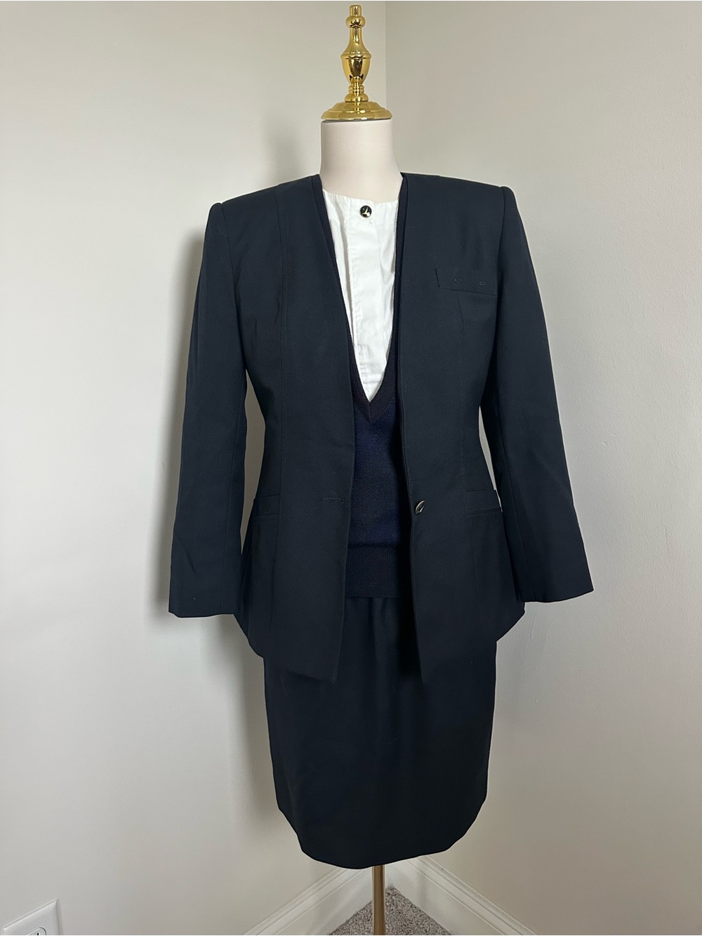 Alaska Airlines 1981 Vintage Flight Attendant Uniform